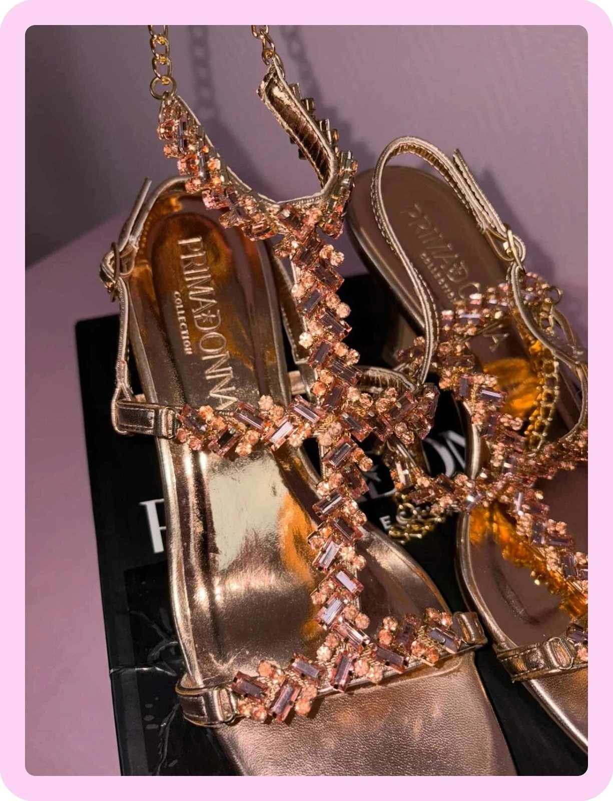 Shiny women's footwear Primadonna heeled sandal – photo 6